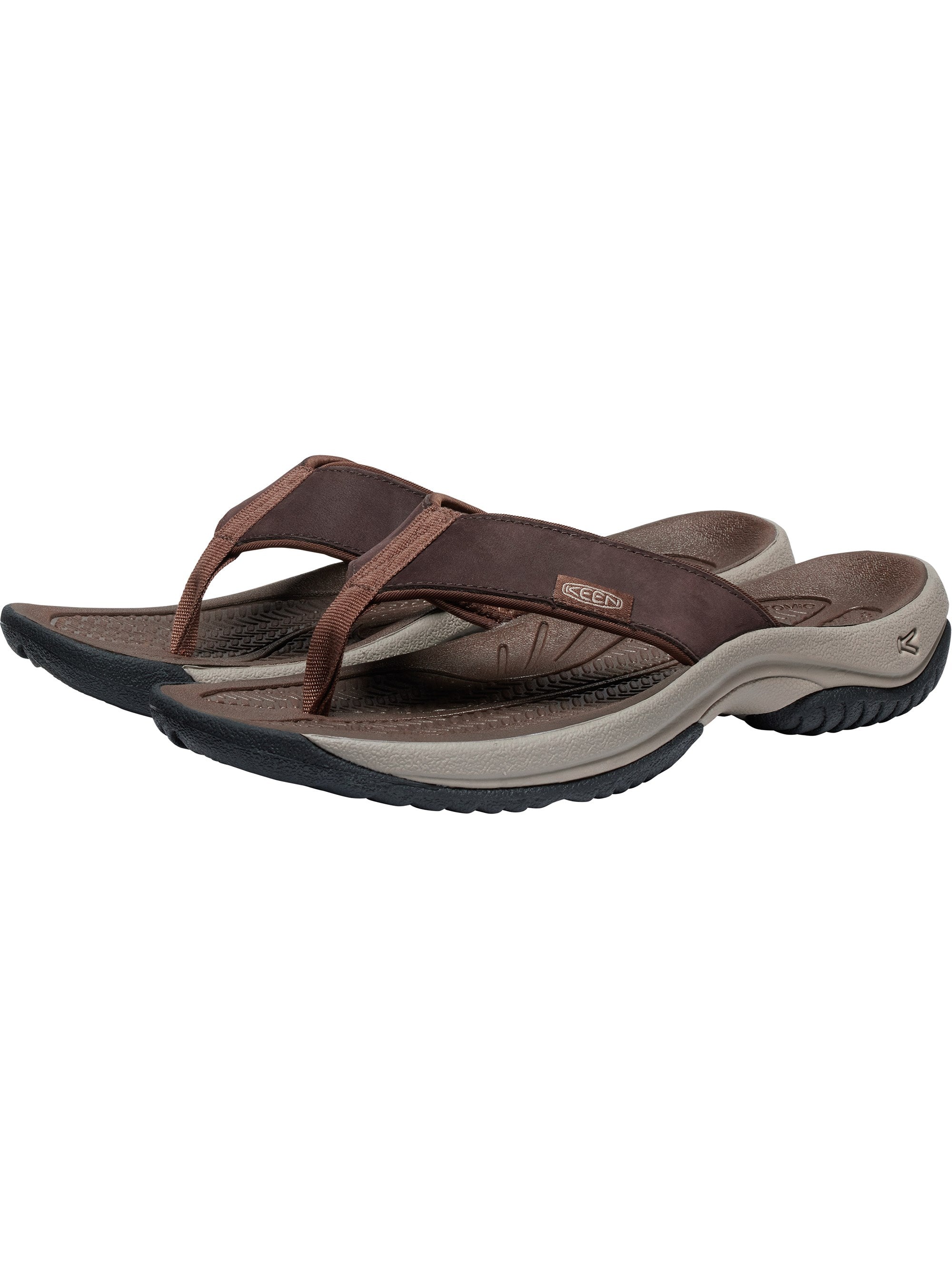 KEEN Men's Kona Leather Flip-Flop