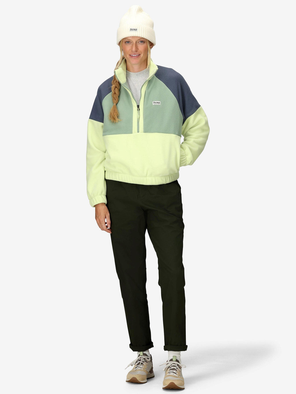 Marmot Womens Retro Rocklin Half Zip Fleece