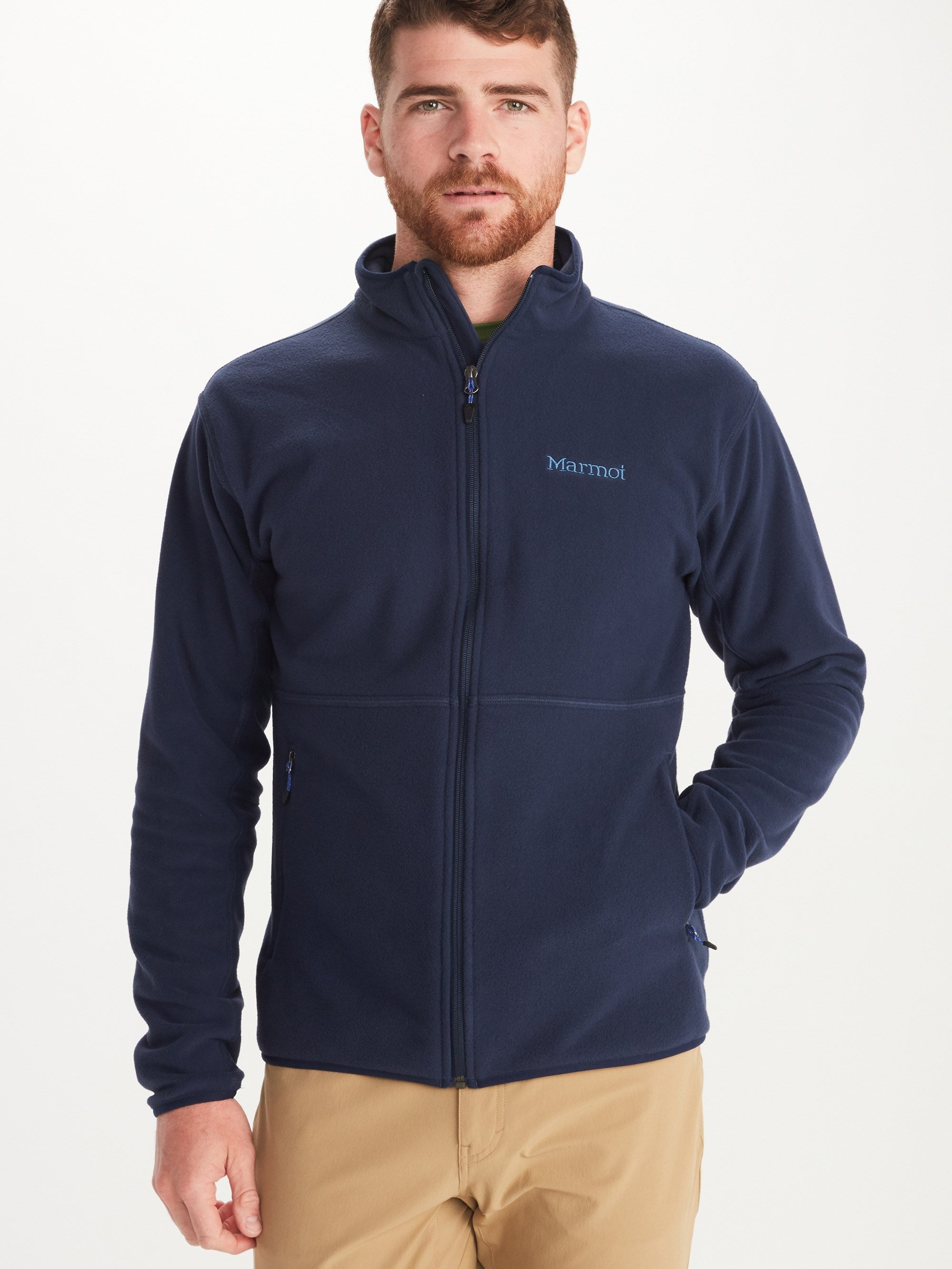 Marmot Mens Rocklin Full-Zip Fleece Jacket
