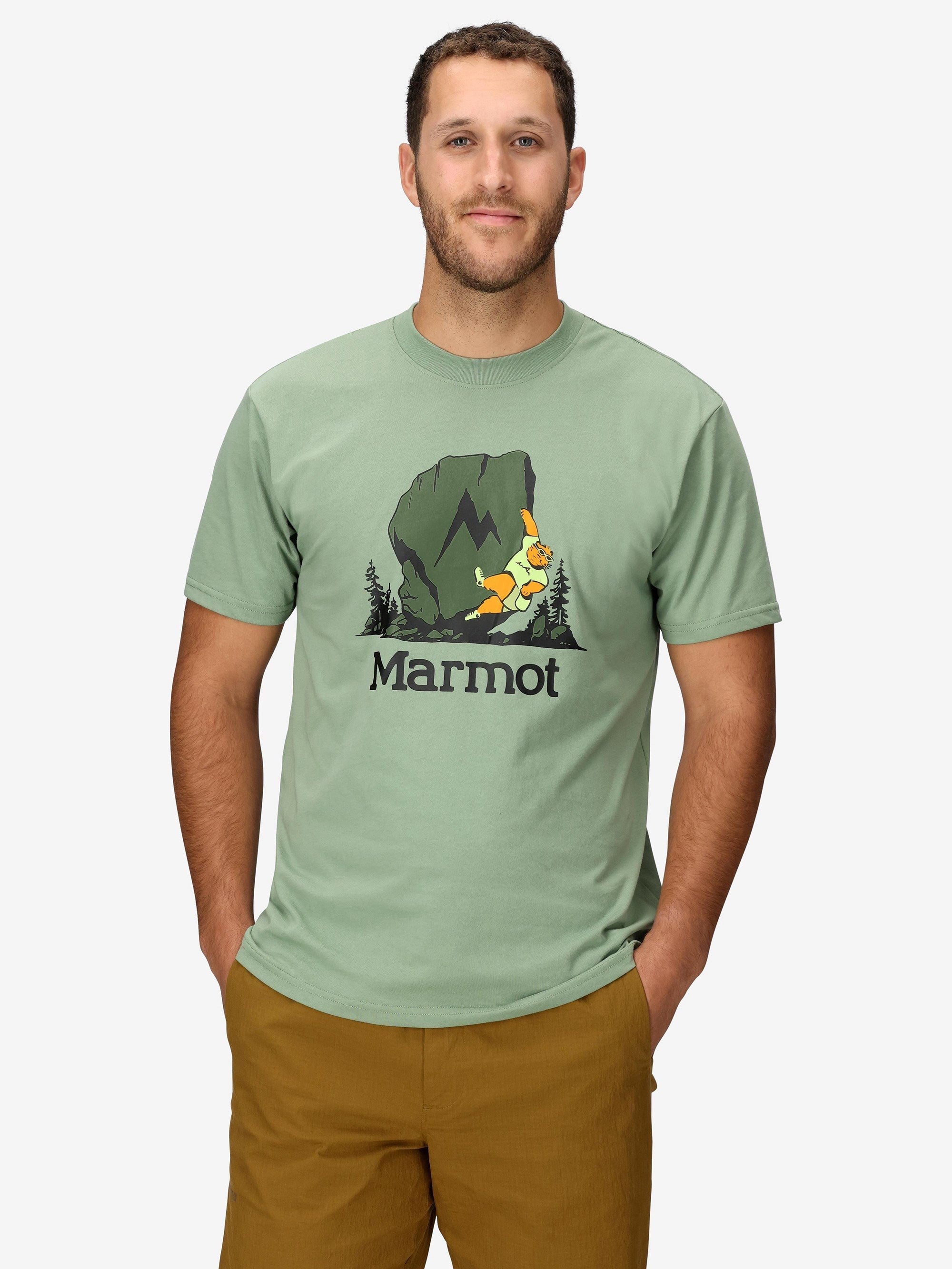 Marmot Mens Bouldering Marty Short-Sleeve T-Shirt