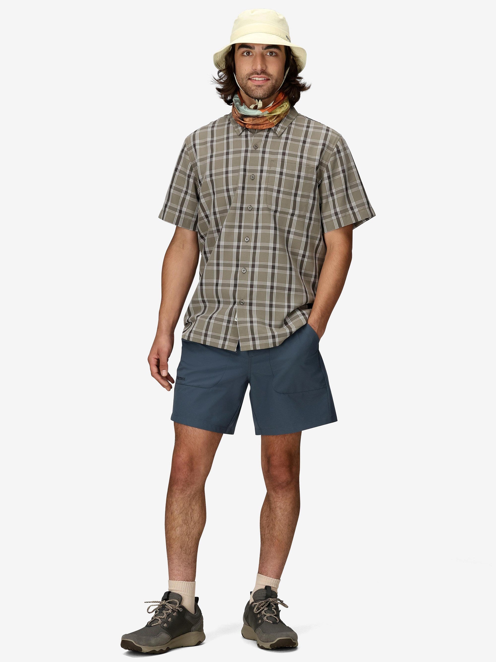 Marmot Mens Eldridge Novelty Classic Short-Sleeve