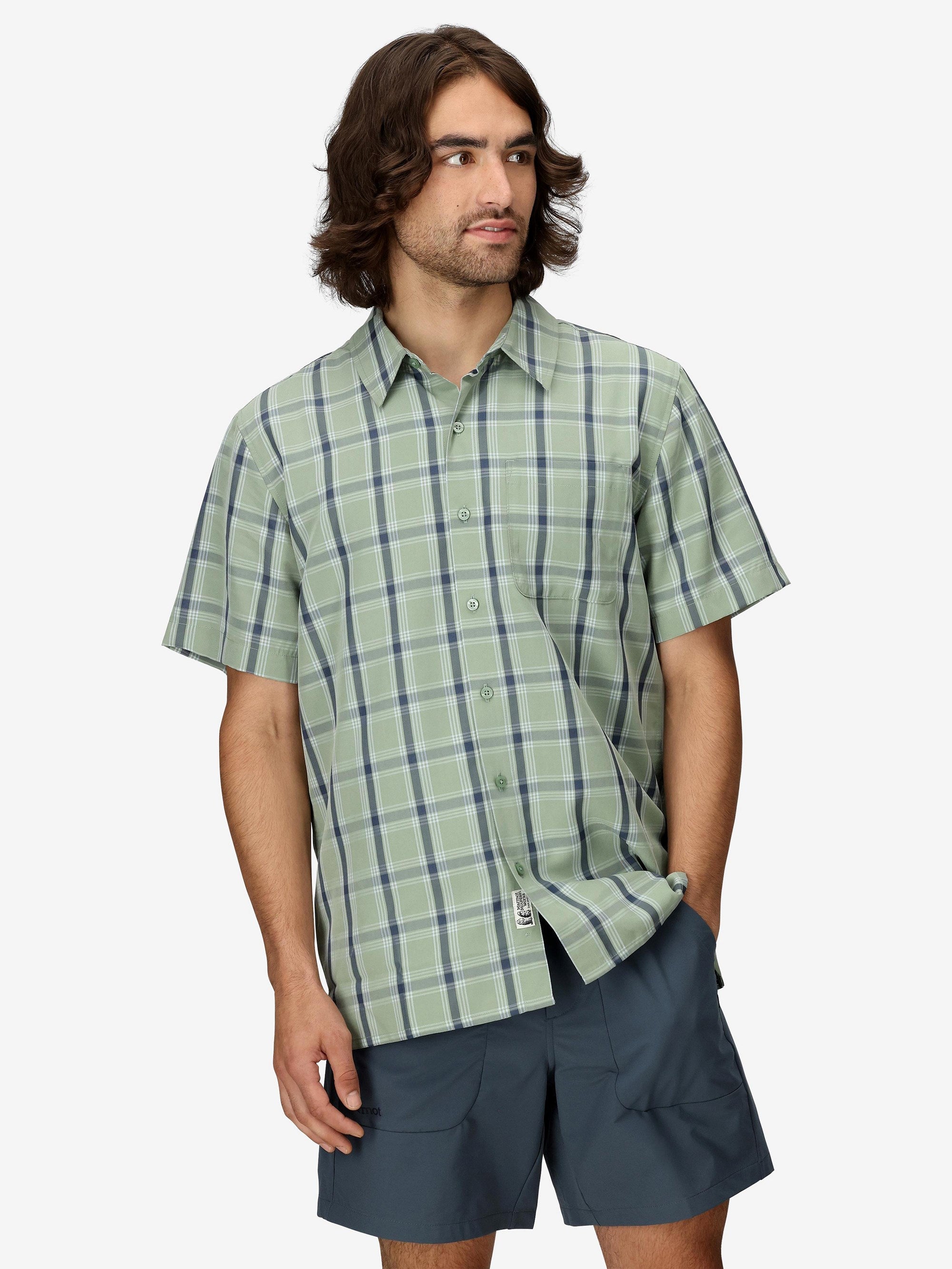 Marmot Mens Eldridge Novelty Classic Short-Sleeve