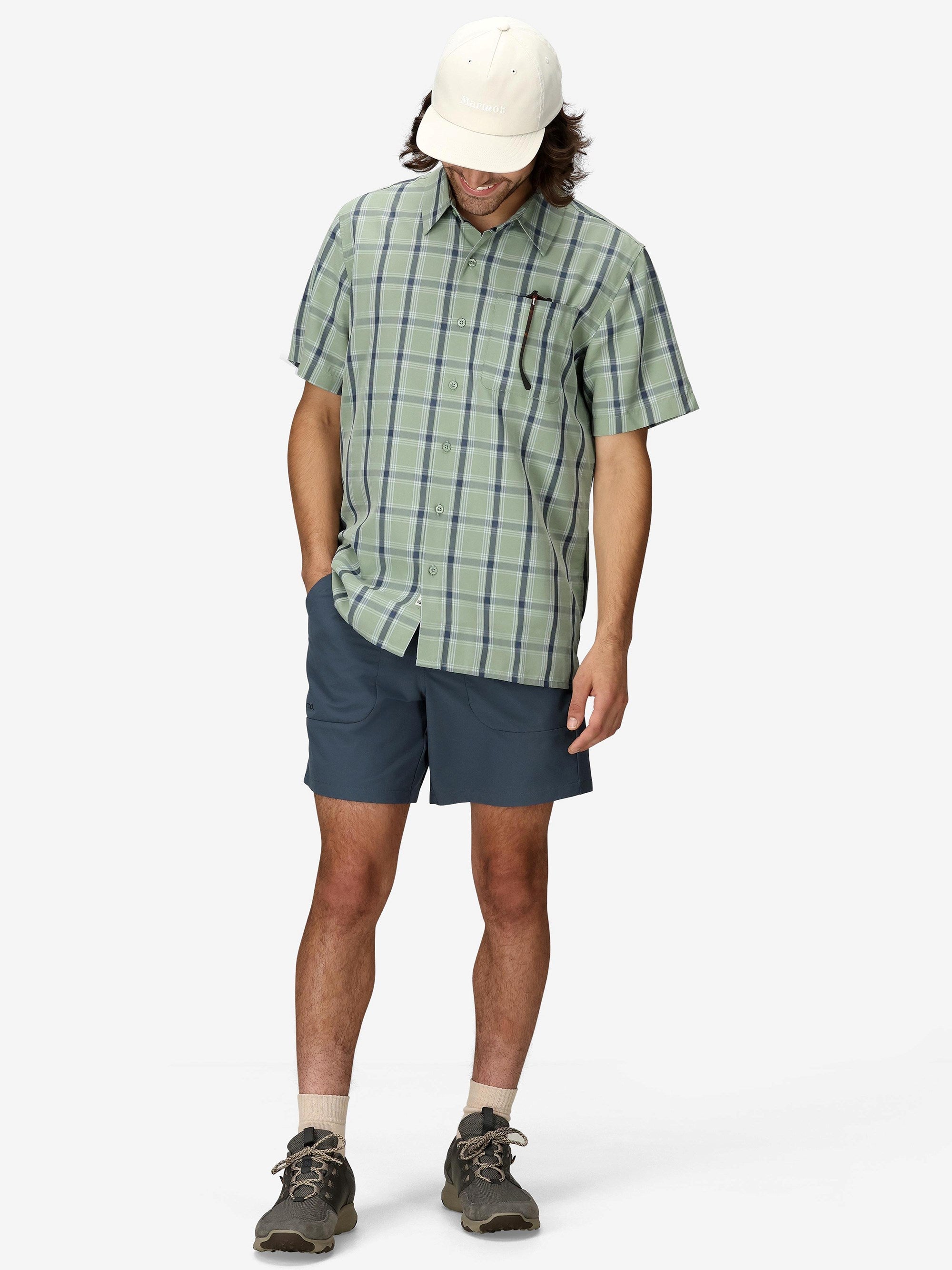 Marmot Mens Eldridge Novelty Classic Short-Sleeve