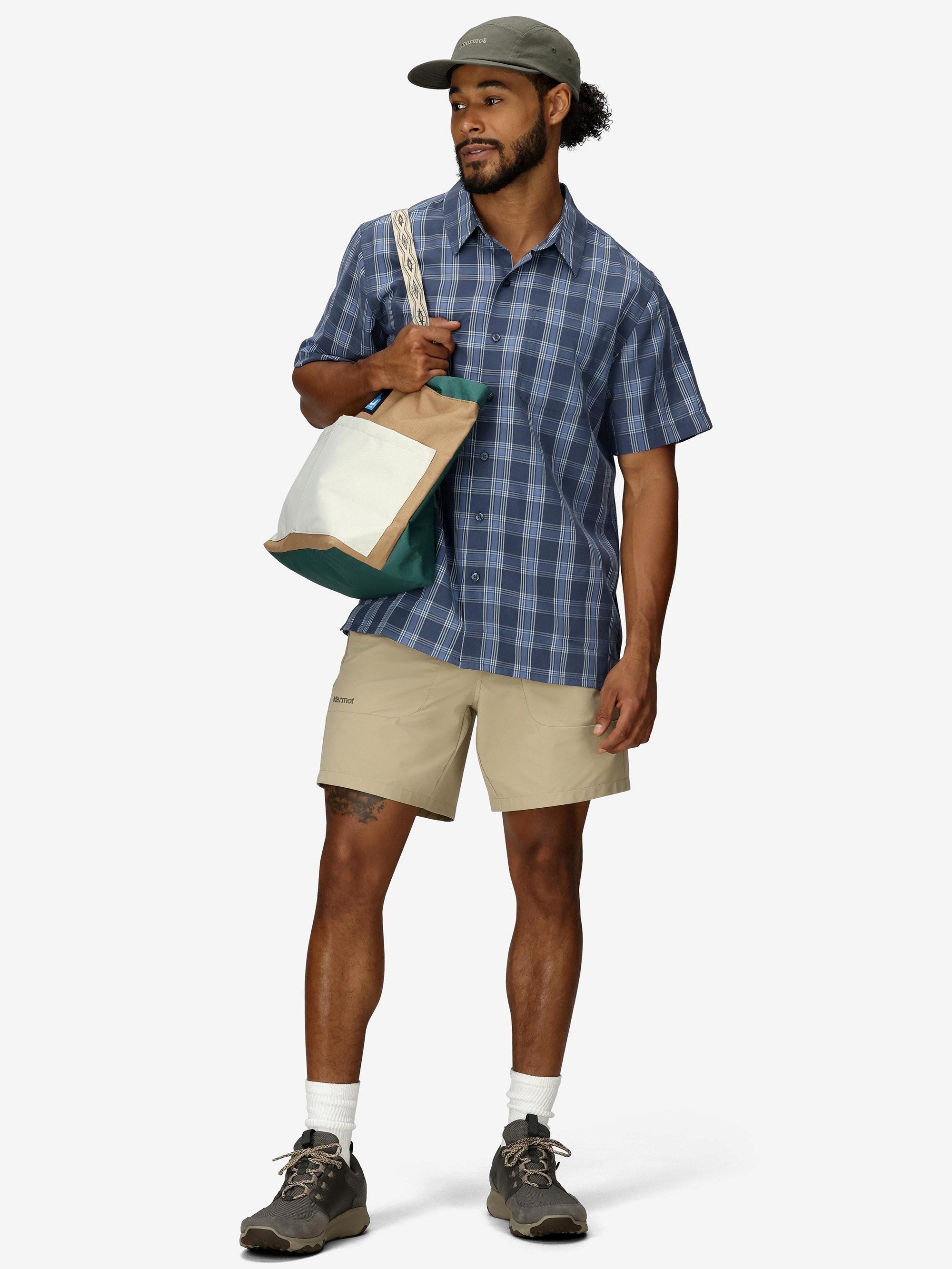 Marmot Mens Eldridge Novelty Classic Short-Sleeve
