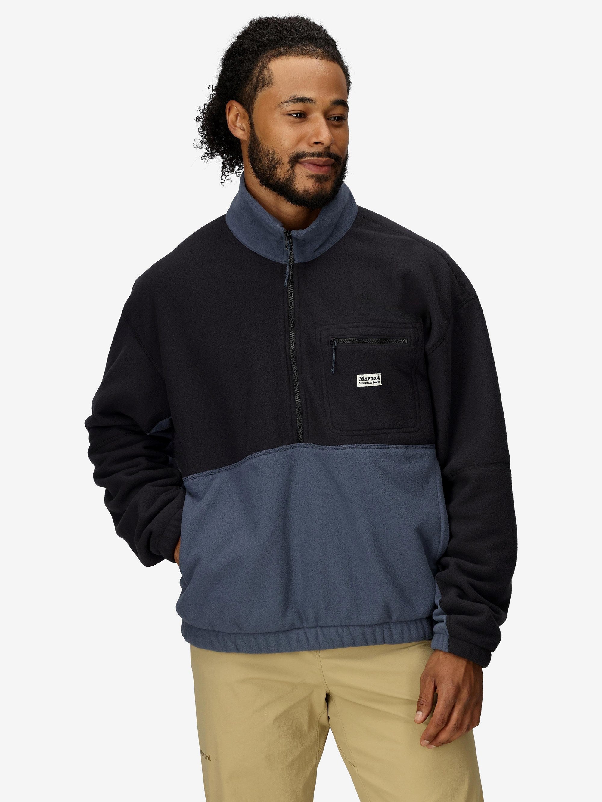 Marmot Mens Retro Rocklin 1/2-Zip Fleece