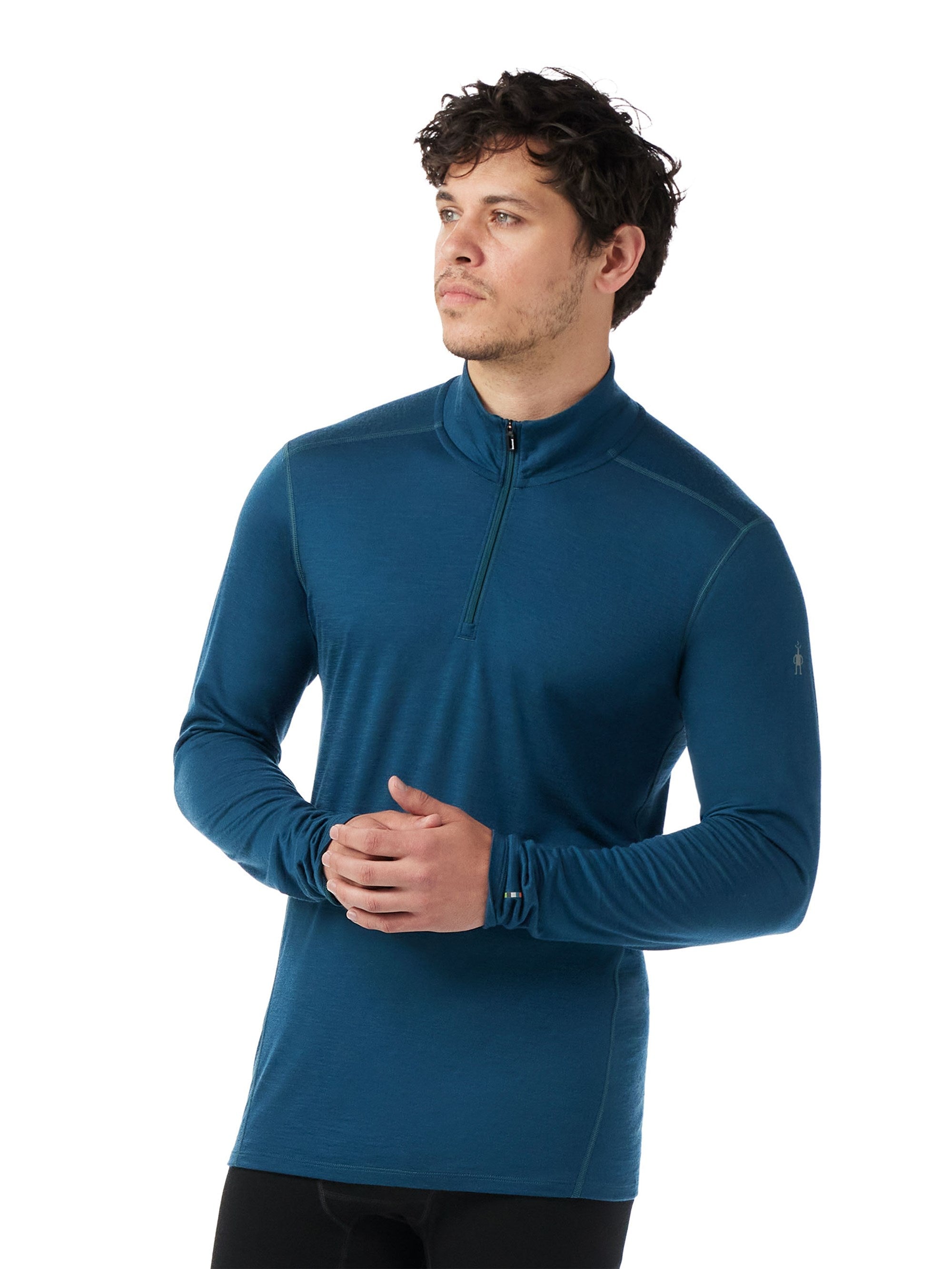 Smartwool Mens Classic All-Season Merino Base Layer 1/4 Zip