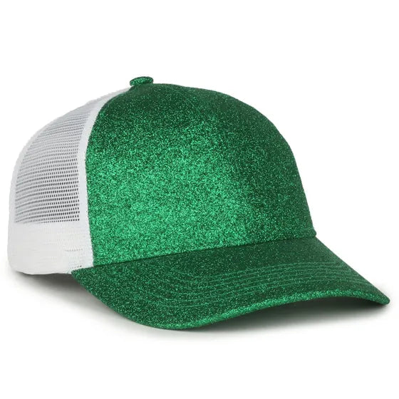 Outdoor Cap Glitter Trucker Cap