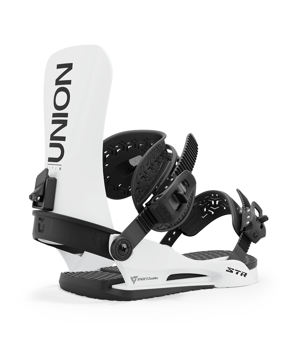 Union STR Snowboard Bindings - Men's 2025 | Level Up Your Ride: Gear for Beginner to Intermediate Snowboarders Ready to Advance