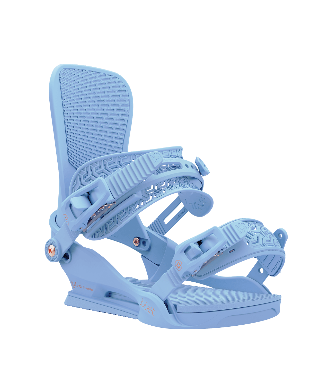 Union Juliet Snowboard Bindings - Women's 2025 | Comfortable Mid-Flex All-Mountain Women's Binding: Ideal for Beginner to Intermediate Riders Ready to Advance
