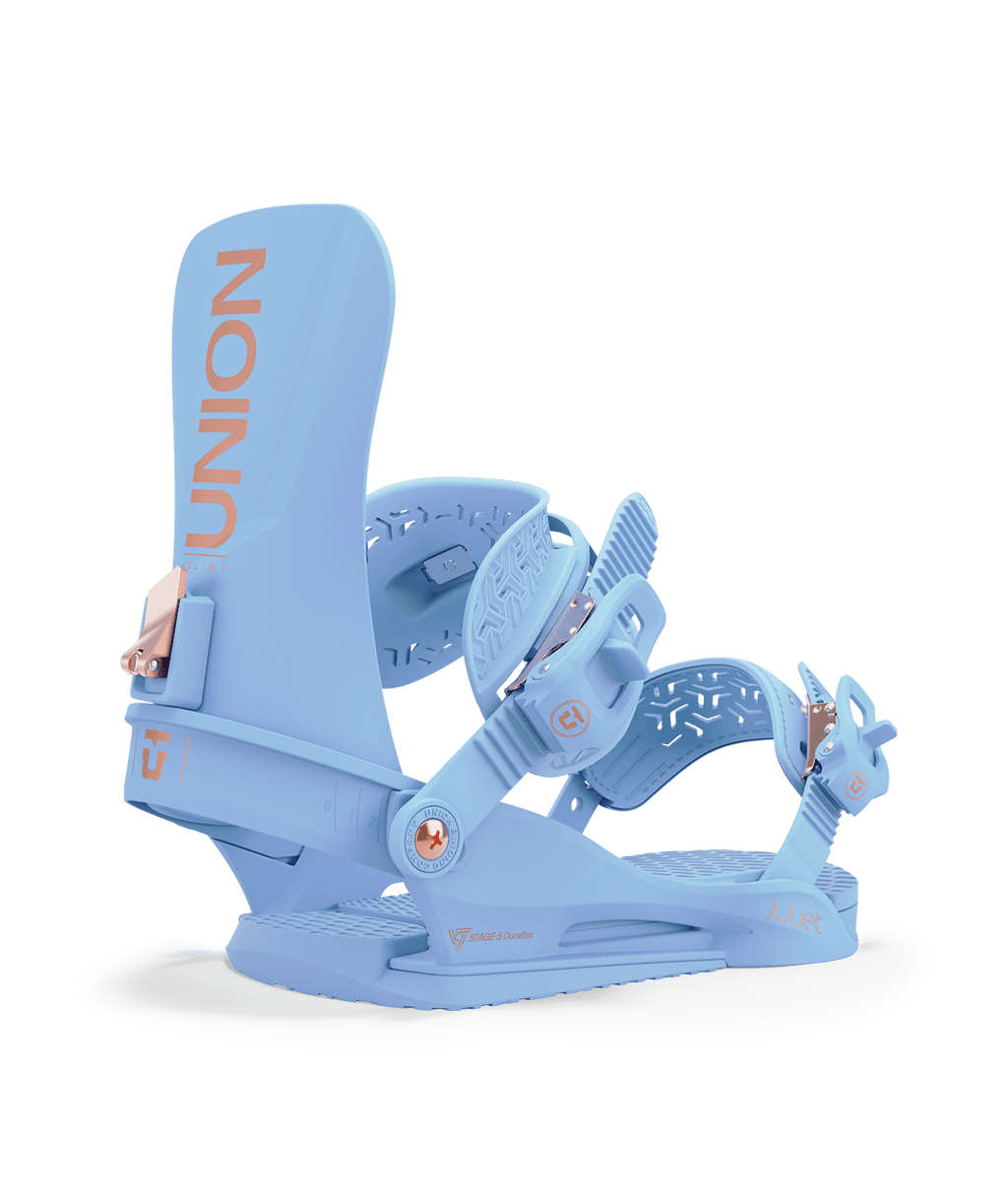 Union Juliet Snowboard Bindings - Women's 2025 | Comfortable Mid-Flex All-Mountain Women's Binding: Ideal for Beginner to Intermediate Riders Ready to Advance