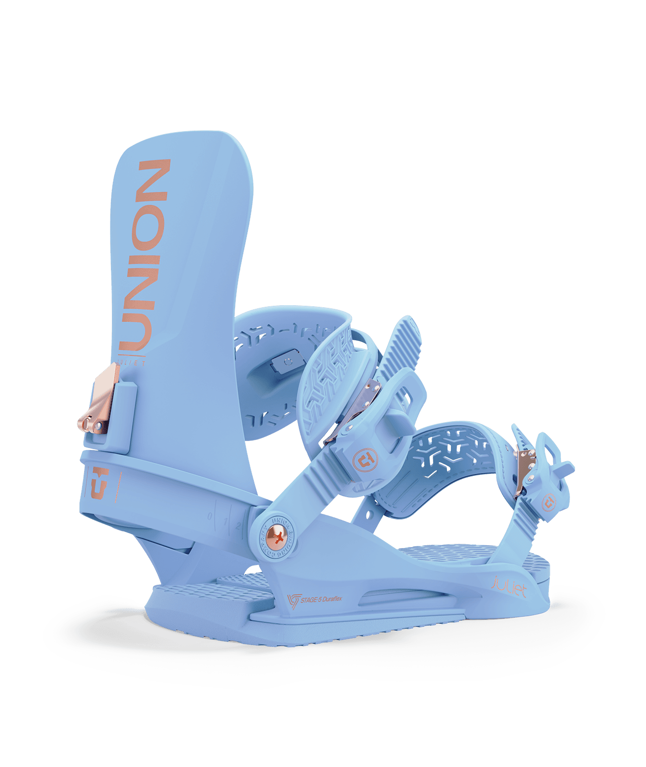 Union Juliet Snowboard Bindings - Women's 2025 | Comfortable Mid-Flex All-Mountain Women's Binding: Ideal for Beginner to Intermediate Riders Ready to Advance