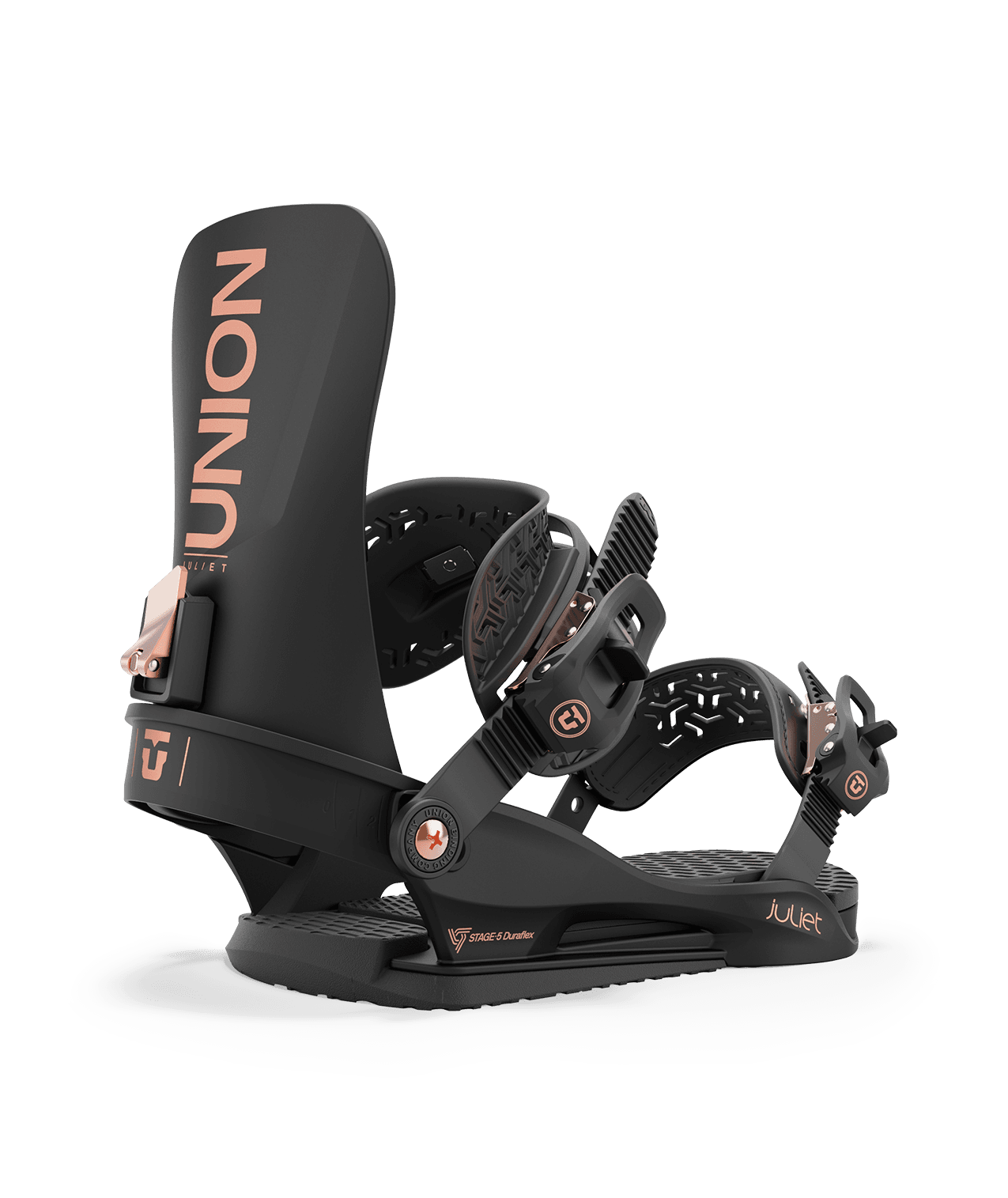 Union Juliet Snowboard Bindings - Women's 2025 | Comfortable Mid-Flex All-Mountain Women's Binding: Ideal for Beginner to Intermediate Riders Ready to Advance