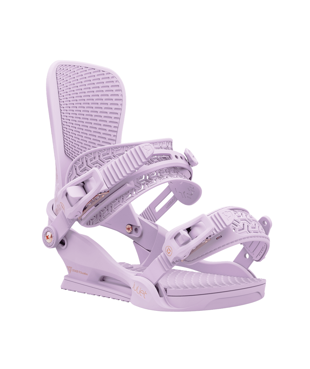 Union Juliet Snowboard Bindings - Women's 2025 | Comfortable Mid-Flex All-Mountain Women's Binding: Ideal for Beginner to Intermediate Riders Ready to Advance