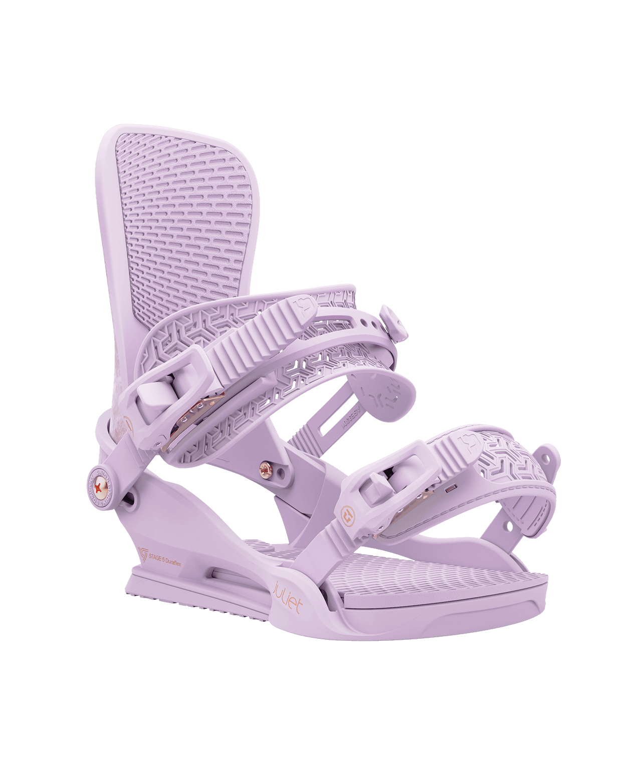 Union Juliet Snowboard Bindings - Women's 2025 | Comfortable Mid-Flex All-Mountain Women's Binding: Ideal for Beginner to Intermediate Riders Ready to Advance