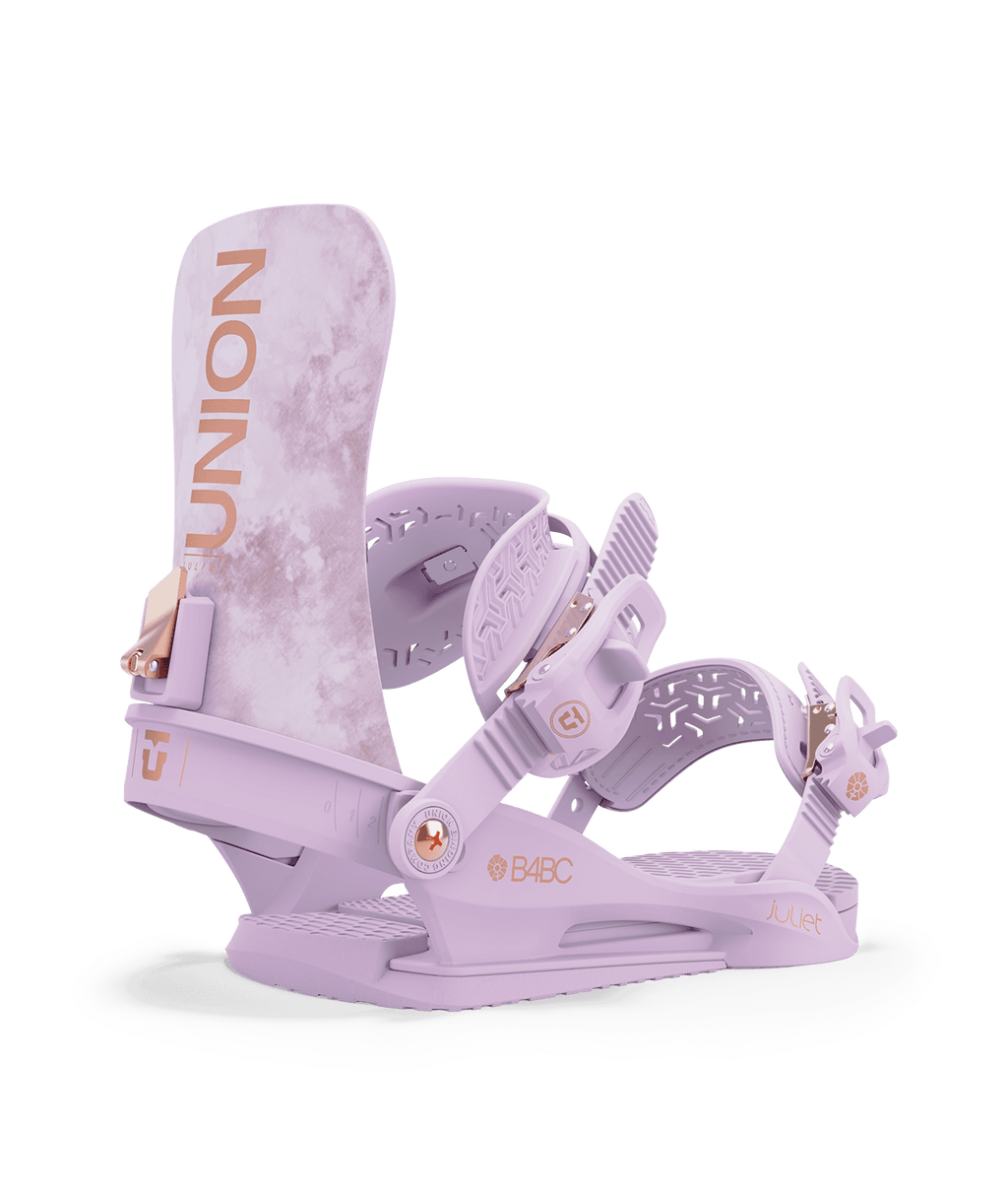 Union Juliet Snowboard Bindings - Women's 2025 | Comfortable Mid-Flex All-Mountain Women's Binding: Ideal for Beginner to Intermediate Riders Ready to Advance