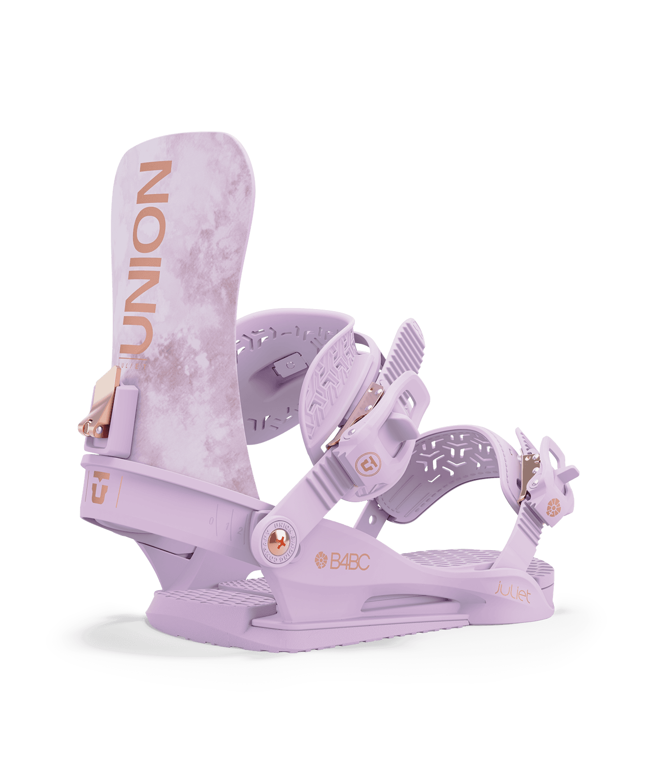 Union Juliet Snowboard Bindings - Women's 2025 | Comfortable Mid-Flex All-Mountain Women's Binding: Ideal for Beginner to Intermediate Riders Ready to Advance