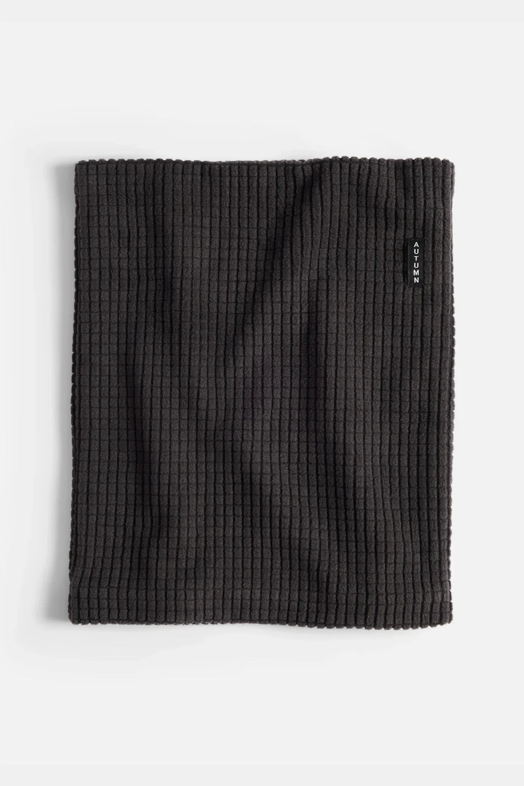 Autumn Grid Fleece Neck Gaiter – Dual Layer