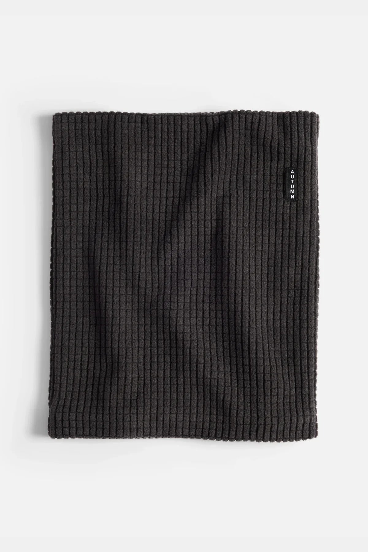 Autumn Grid Fleece Neck Gaiter – Dual Layer
