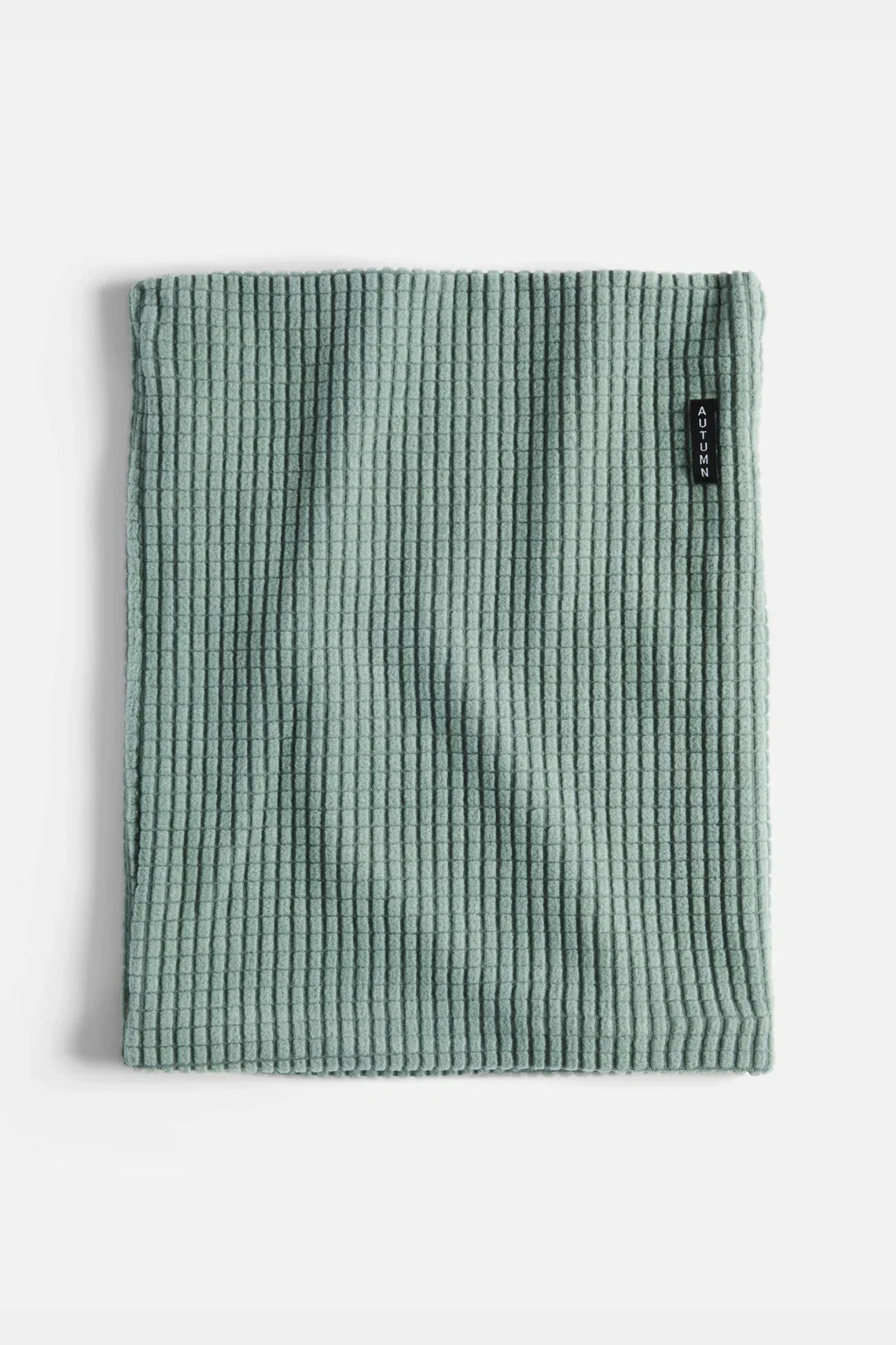Autumn Grid Fleece Neck Gaiter – Dual Layer