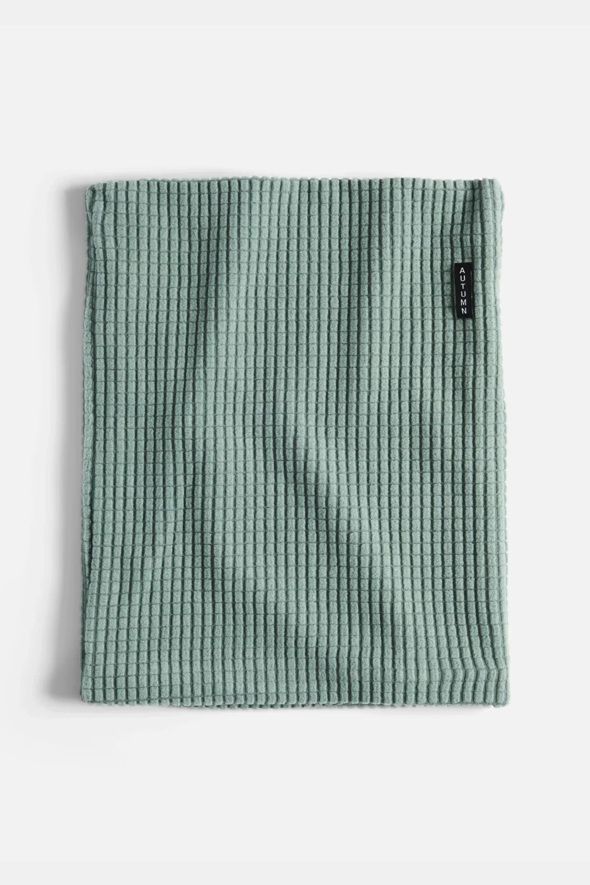 Autumn Grid Fleece Neck Gaiter – Dual Layer