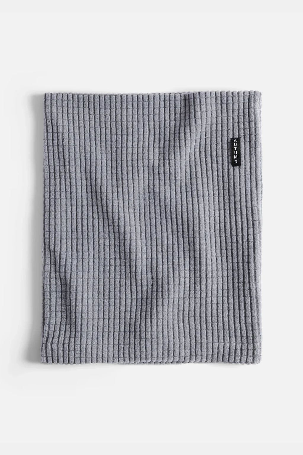Autumn Grid Fleece Neck Gaiter – Dual Layer