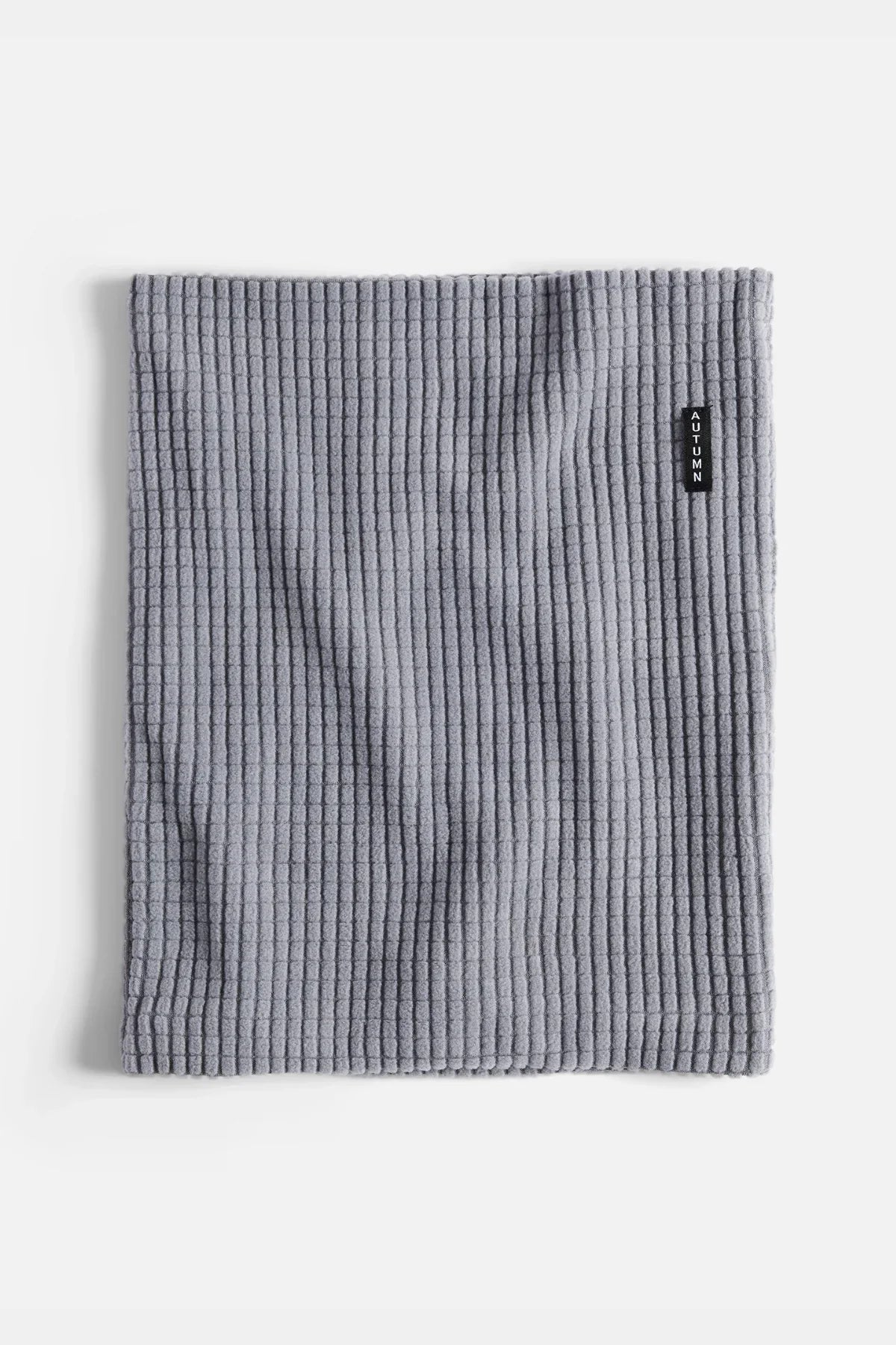 Autumn Grid Fleece Neck Gaiter – Dual Layer