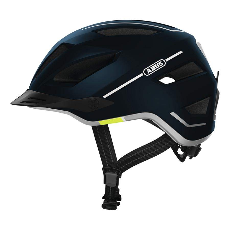 ABUS Pedelec 2.0 Helmet – Urban E-Bike & Commuter Safety with LED Light & Rain Cover