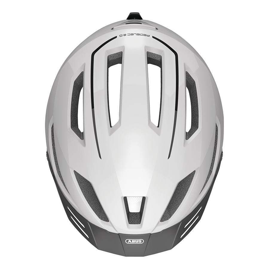 ABUS Pedelec 2.0 Helmet – Urban E-Bike & Commuter Safety with LED Light & Rain Cover