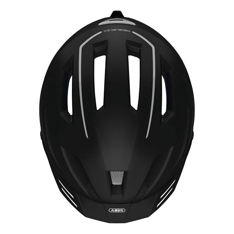 ABUS Pedelec 2.0 Helmet – Urban E-Bike & Commuter Safety with LED Light & Rain Cover