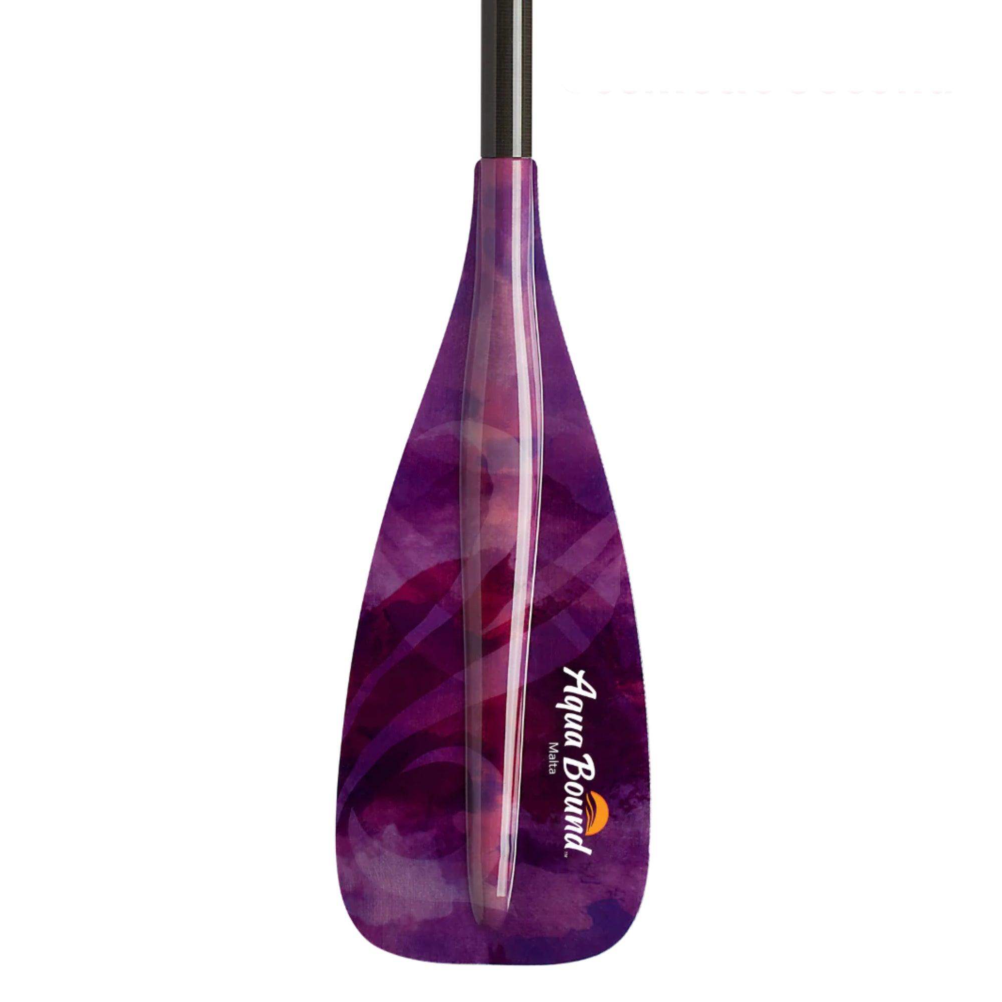 Aqua-Bound Malta Fiberglass 2 Piece SUP Paddle Berry 70-80