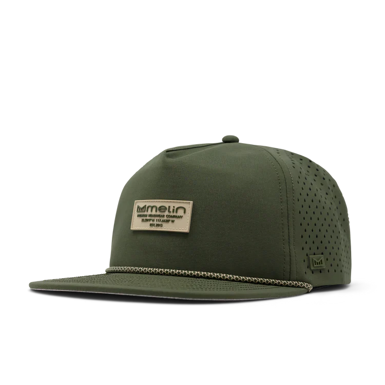 Melin Coronado Brick Hydro Hat – Water-Resistant, Floatable Performance Rope Cap