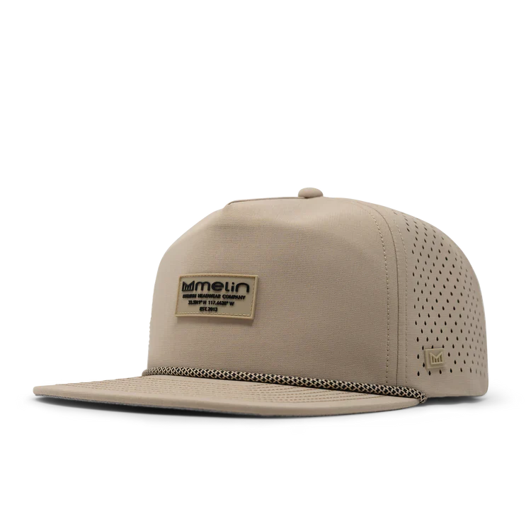 Melin Coronado Brick Hydro Hat – Water-Resistant, Floatable Performance Rope Cap