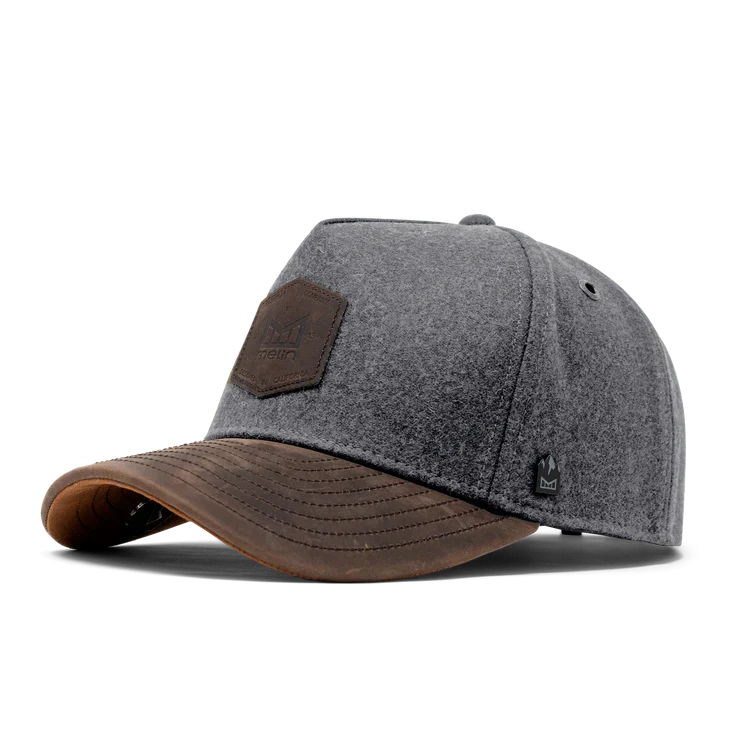 Melin Odysea Scout Thermal Hat – Climate Adapt Wool Cap with Nappa Leather Visor