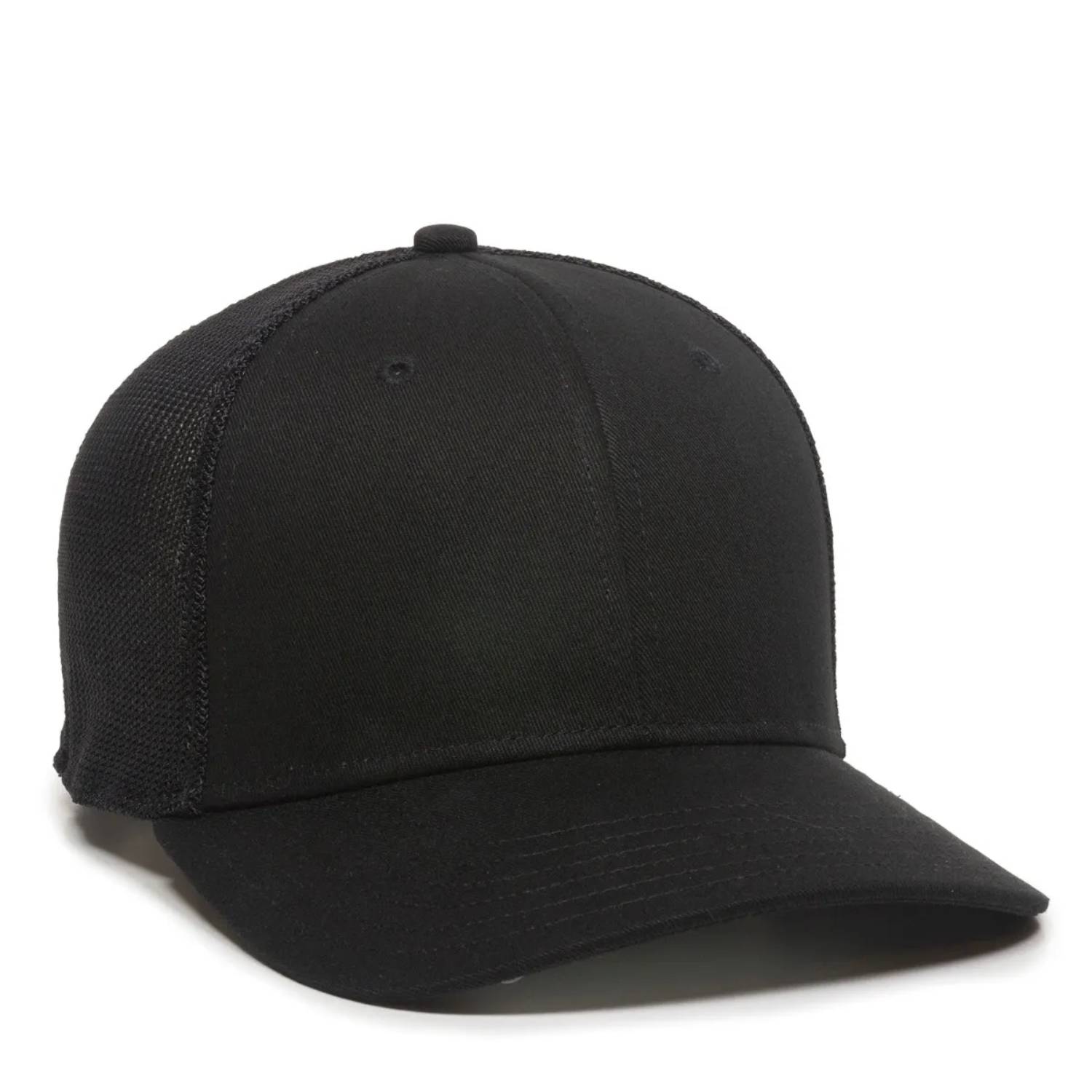 Outdoor Cap RGR360M ProFlex Premium Twill Mesh Back Cap – Structured Pro Round Crown Adjustable Snapback