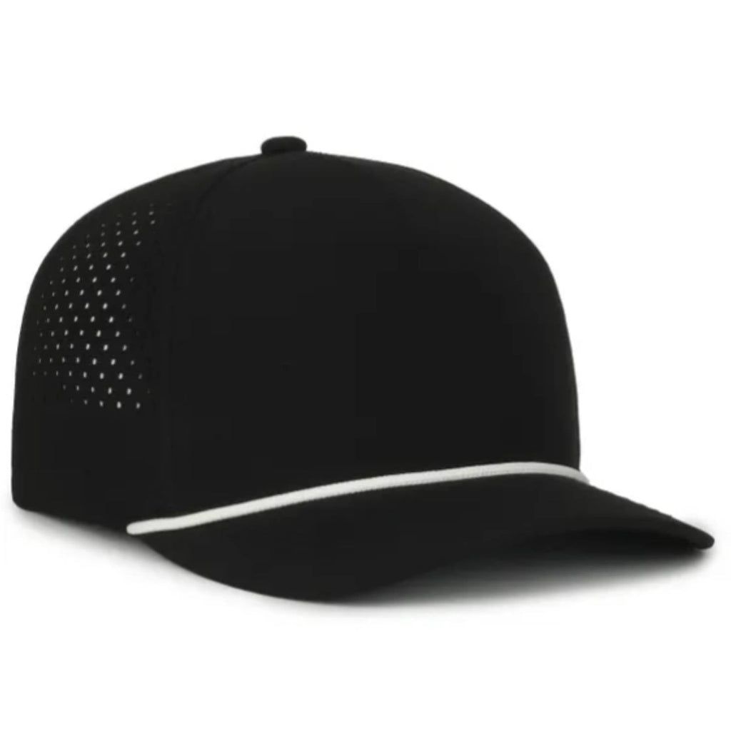 Outdoor Cap 551PF Performance Trucker Cap – High Crown Structured Hat with UPF 50+, Perforated Back Panels & Moisture-Wicking Sweatband