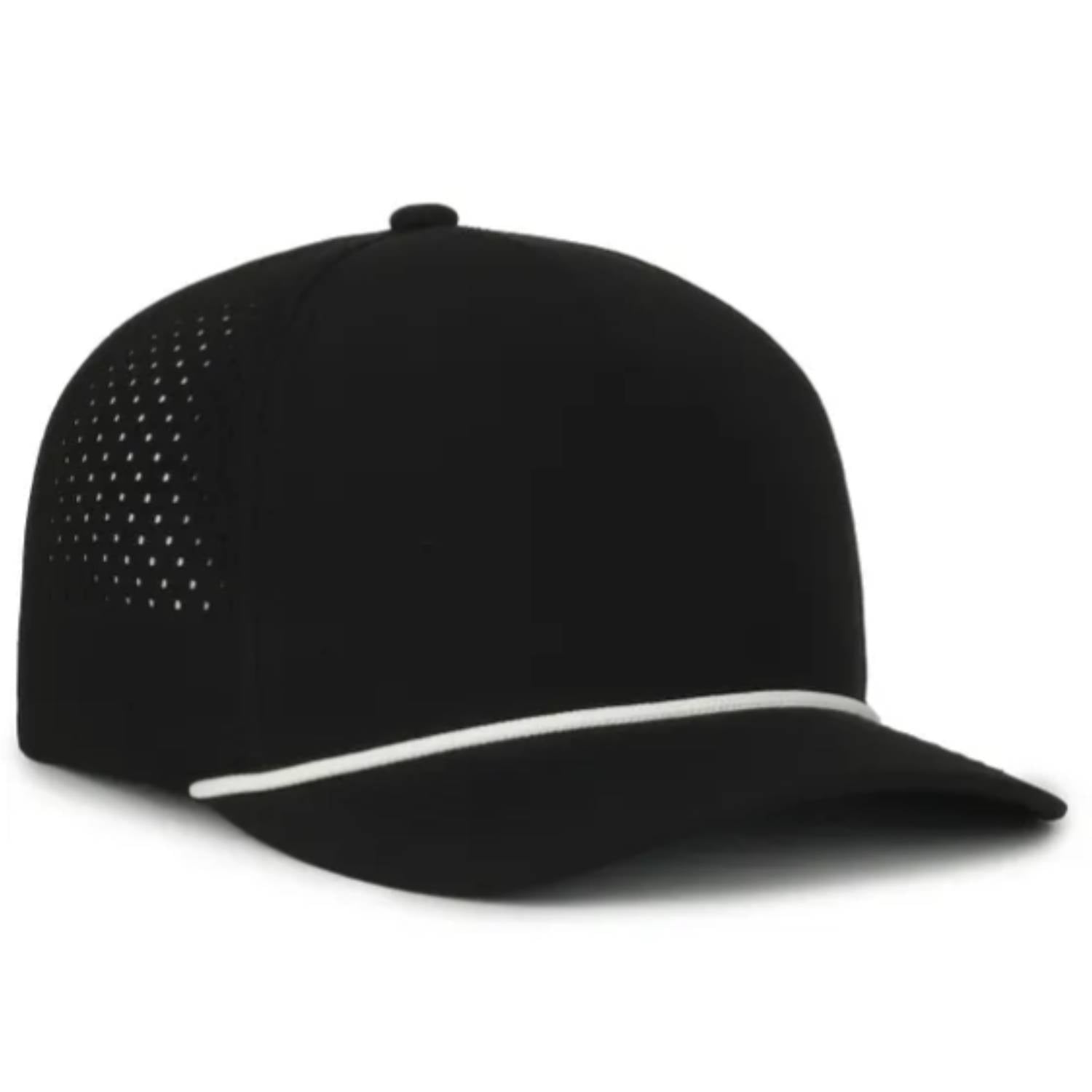 Outdoor Cap 551PF Performance Trucker Cap – High Crown Structured Hat with UPF 50+, Perforated Back Panels & Moisture-Wicking Sweatband