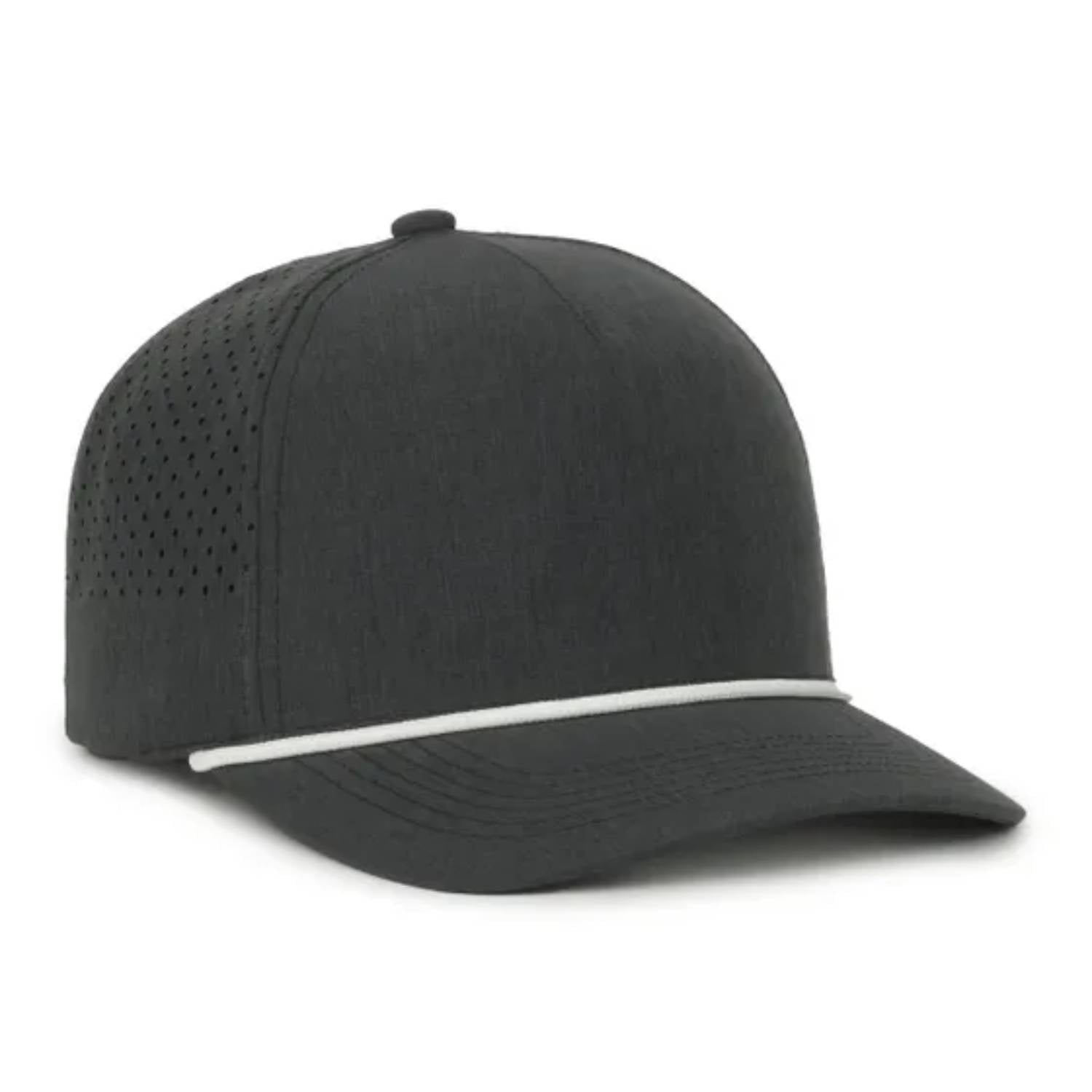 Outdoor Cap 551PF Performance Trucker Cap – High Crown Structured Hat with UPF 50+, Perforated Back Panels & Moisture-Wicking Sweatband