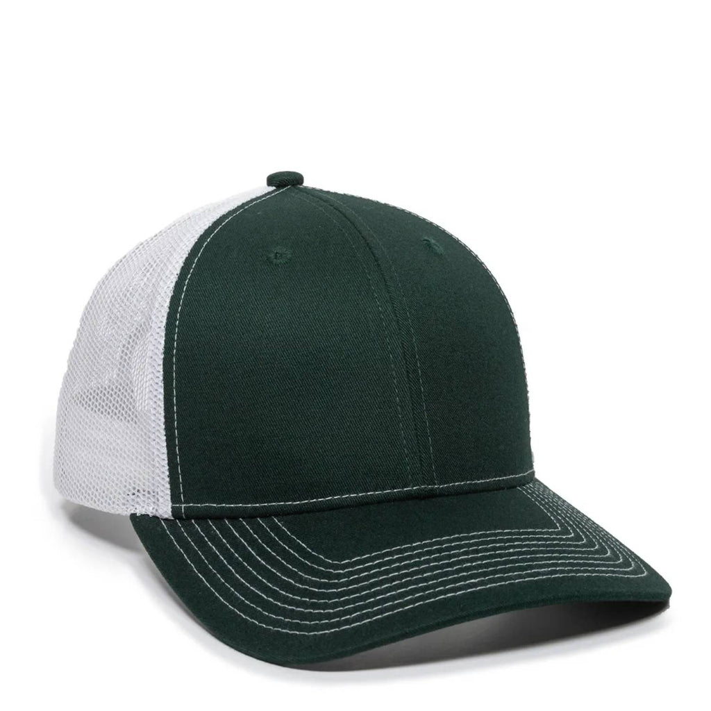 Outdoor Cap OC771 Premium Modern Trucker Cap – Pro Round Crown, Mesh Back, Structured Fit, Adjustable Snapback
