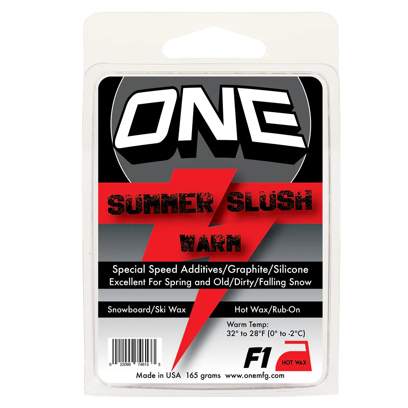 One Ball F-1 Summer Slush, Graphite/SI Additive - All Temp, 180g