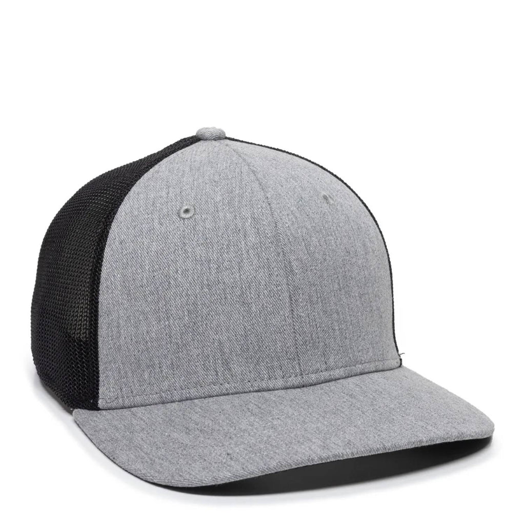 Outdoor Cap RGR360M ProFlex Premium Twill Mesh Back Cap – Structured Pro Round Crown Adjustable Snapback