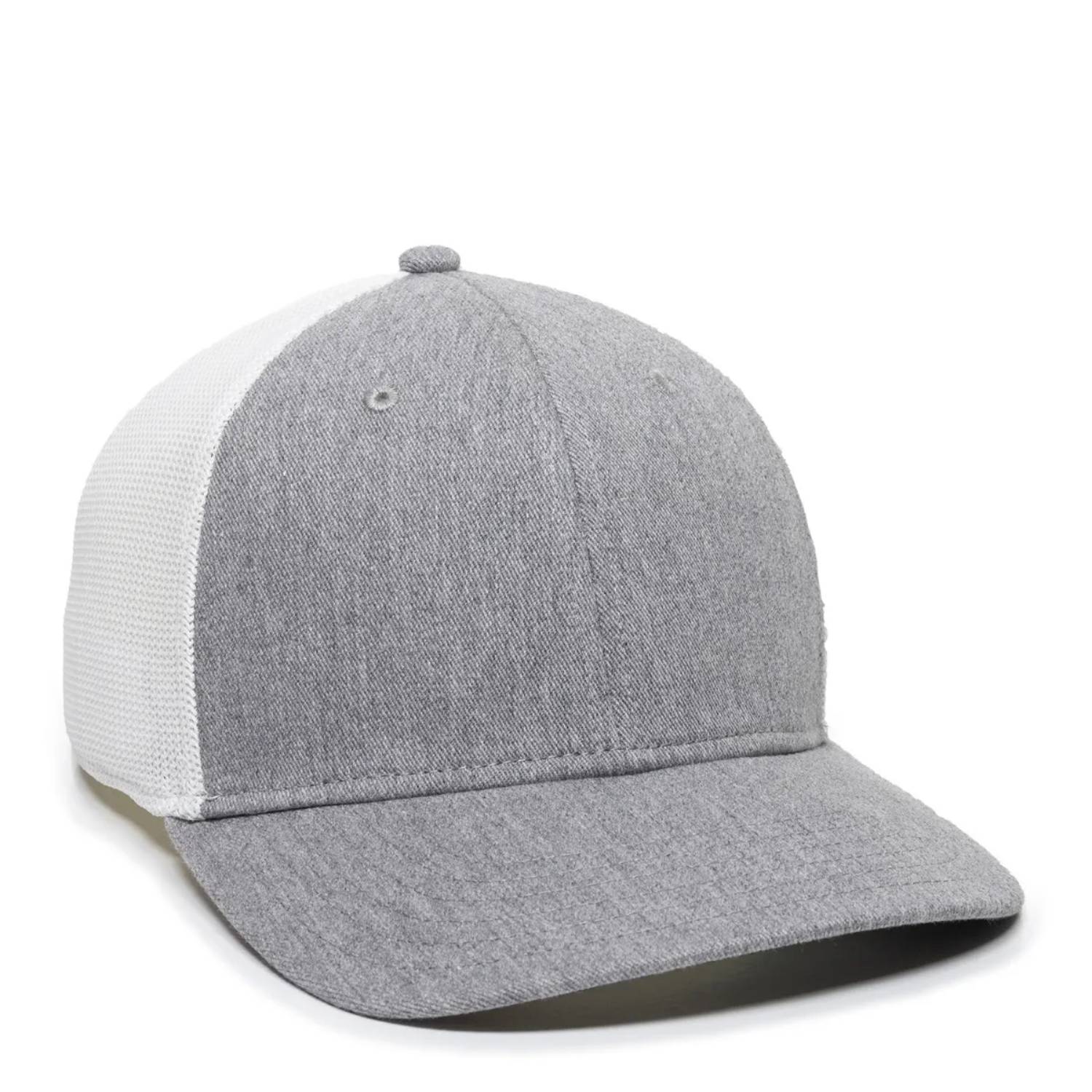Outdoor Cap RGR360M ProFlex Premium Twill Mesh Back Cap – Structured Pro Round Crown Adjustable Snapback