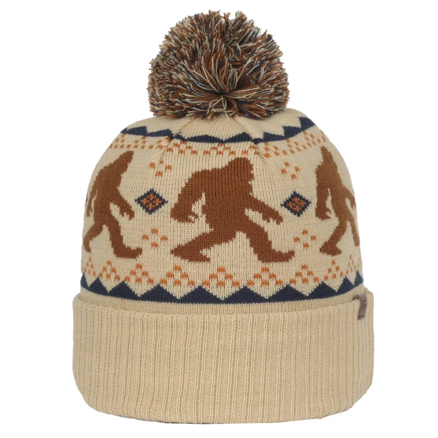 Outdoor Cap KNF-WILD Beanie | Acrylic Knit Watch Cap with 3" Cuff and Tonal Pom