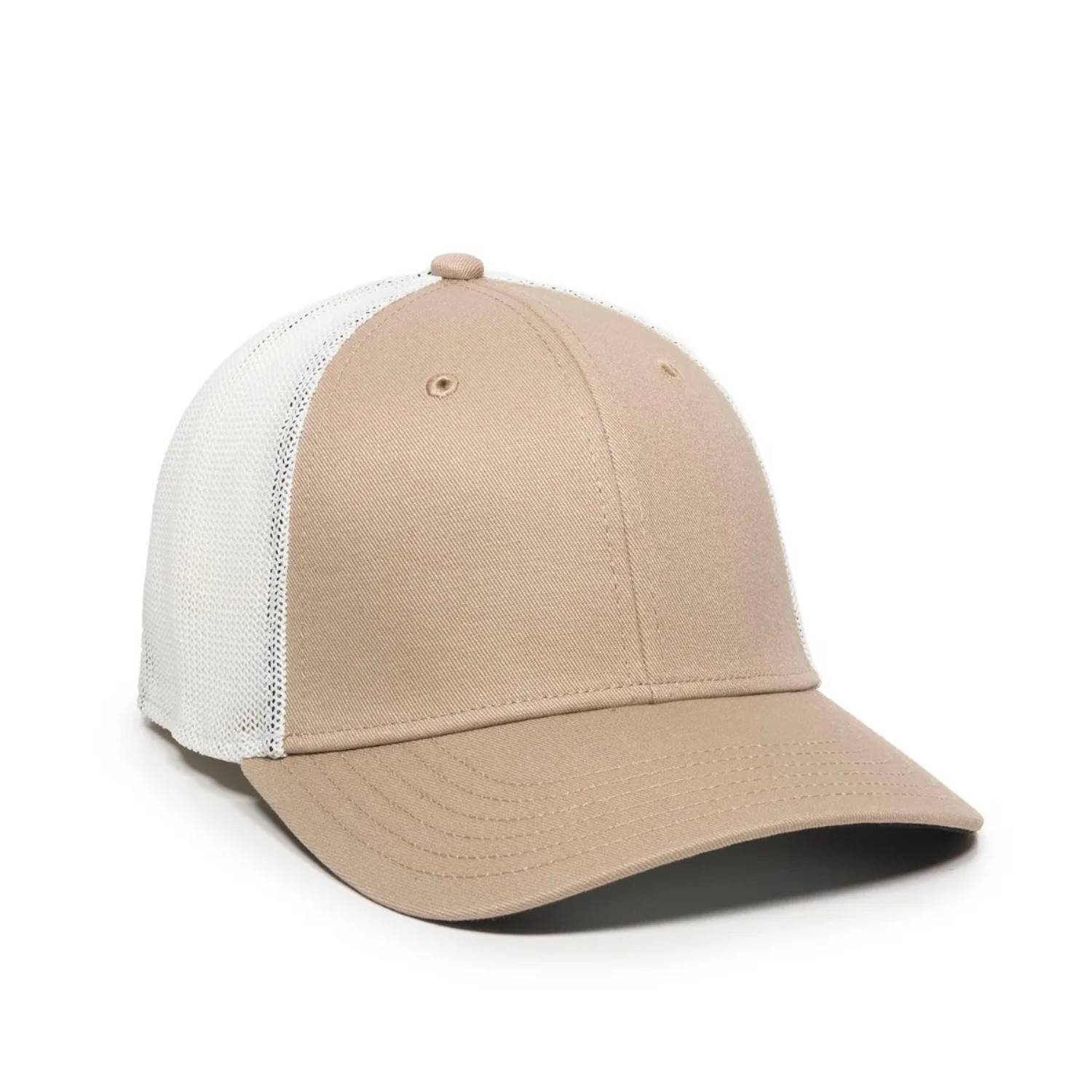 Outdoor Cap RGR360M ProFlex Premium Twill Mesh Back Cap – Structured Pro Round Crown Adjustable Snapback
