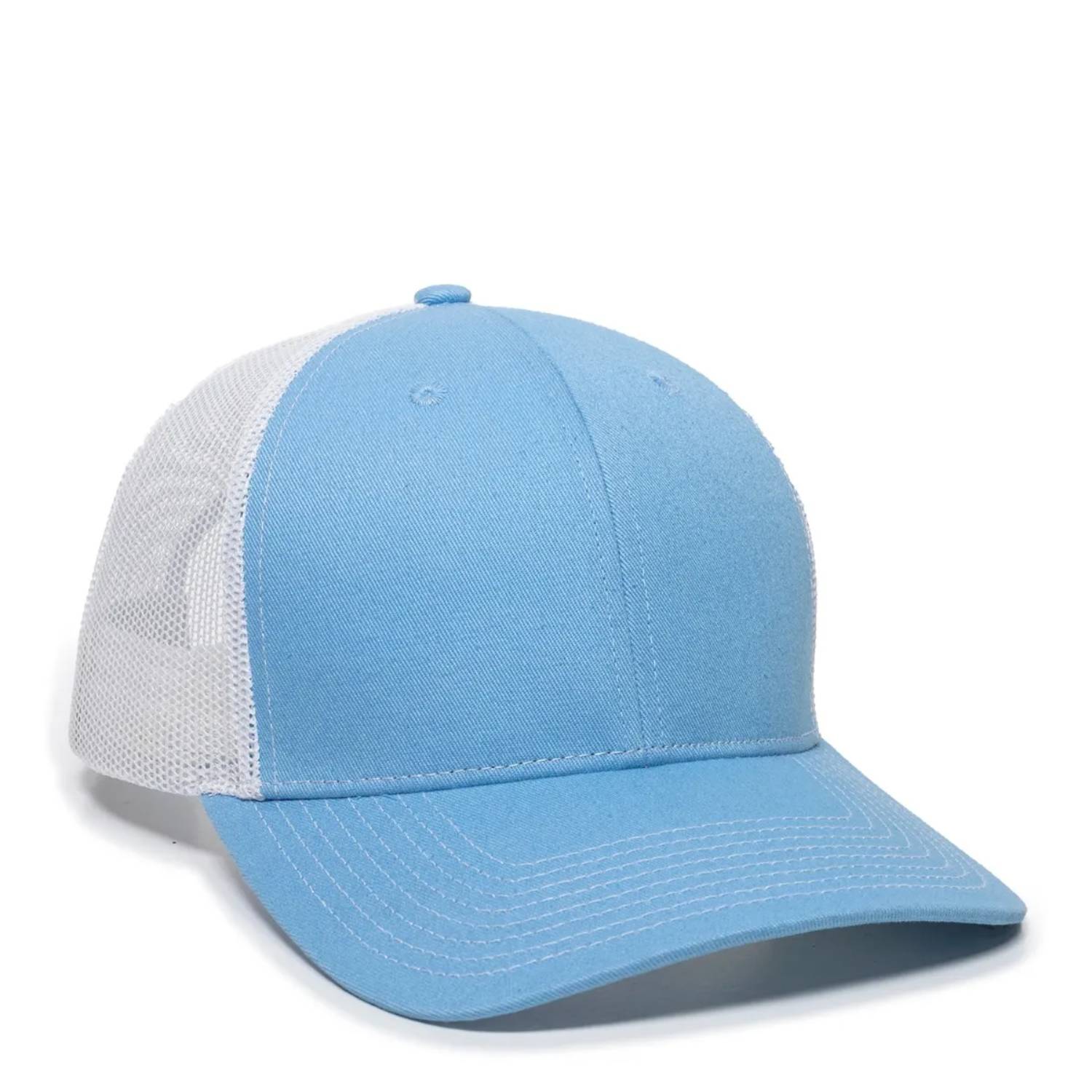Outdoor Cap OC771 Premium Modern Trucker Cap – Pro Round Crown, Mesh Back, Structured Fit, Adjustable Snapback