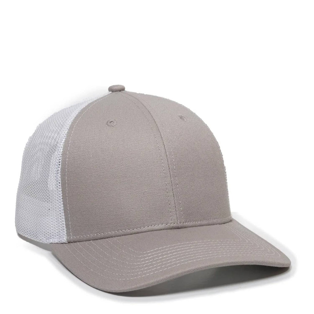 Outdoor Cap OC771 Premium Modern Trucker Cap – Pro Round Crown, Mesh Back, Structured Fit, Adjustable Snapback