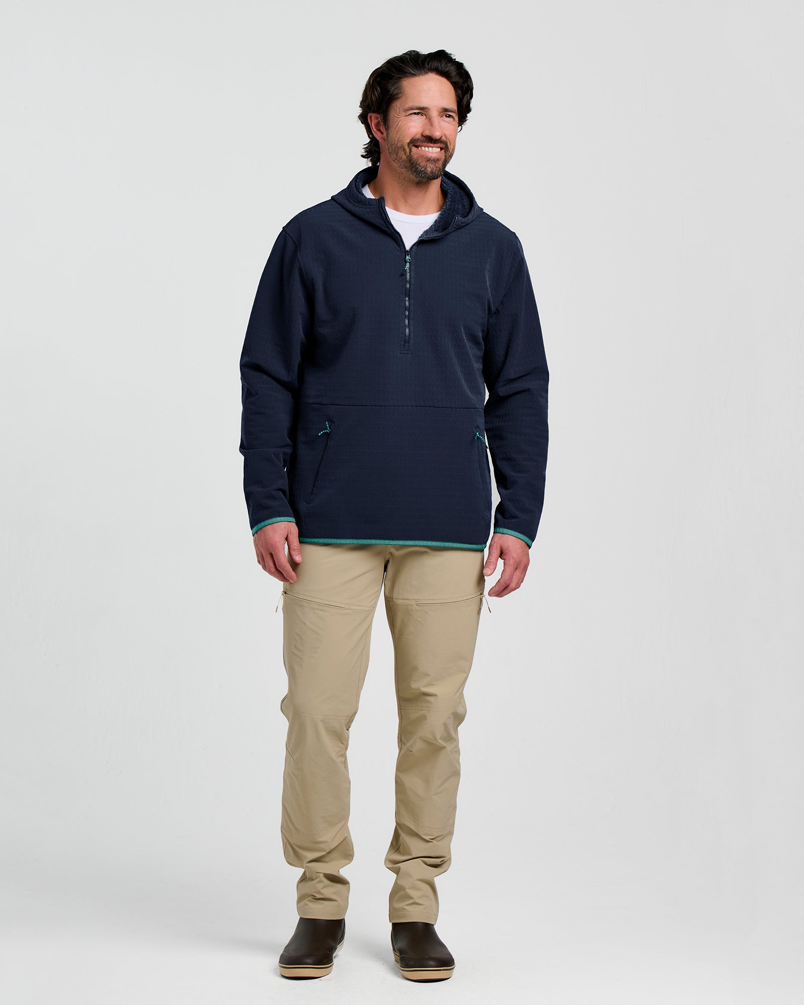 Free Fly Gridback Fleece Anorak Hoodie - Men's