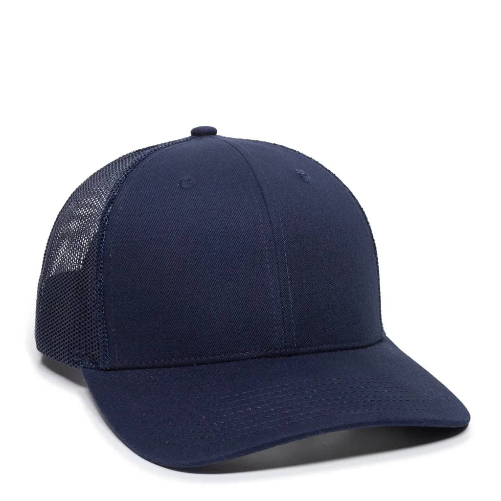 Outdoor Cap OC771 Premium Modern Trucker Cap – Pro Round Crown, Mesh Back, Structured Fit, Adjustable Snapback