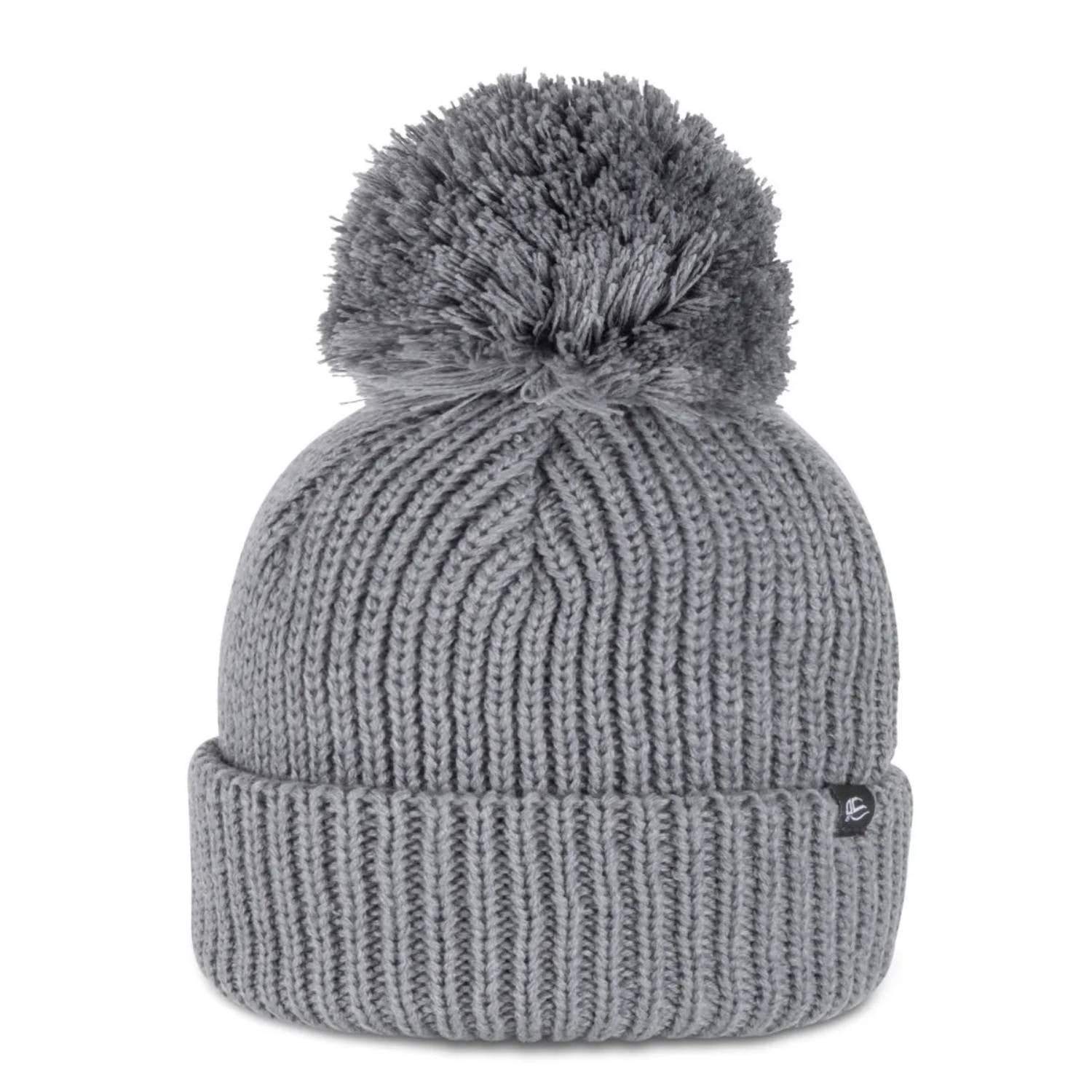 Outdoor Cap OC806 Oversized Pom Watch Cap Beanie – Acrylic Knit with 3” Cuff