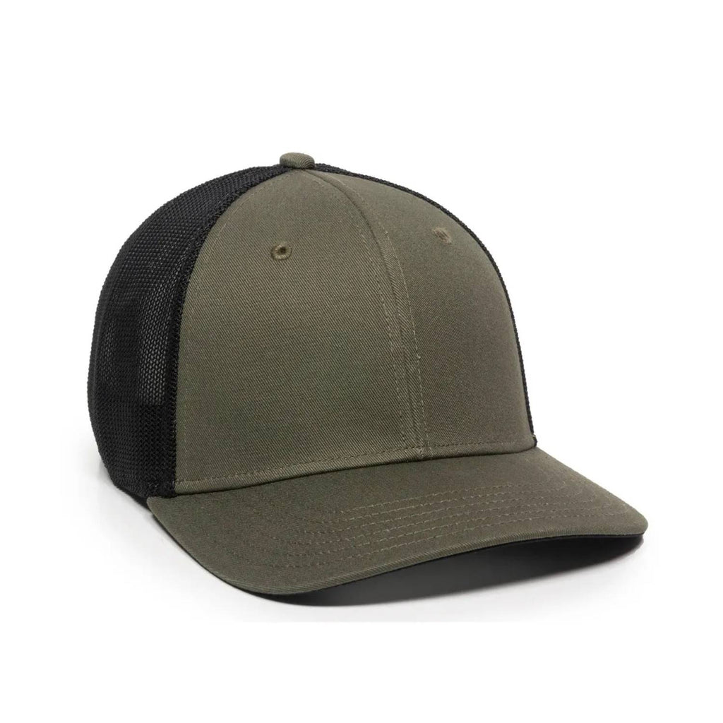 Outdoor Cap RGR360M ProFlex Premium Twill Mesh Back Cap – Structured Pro Round Crown Adjustable Snapback