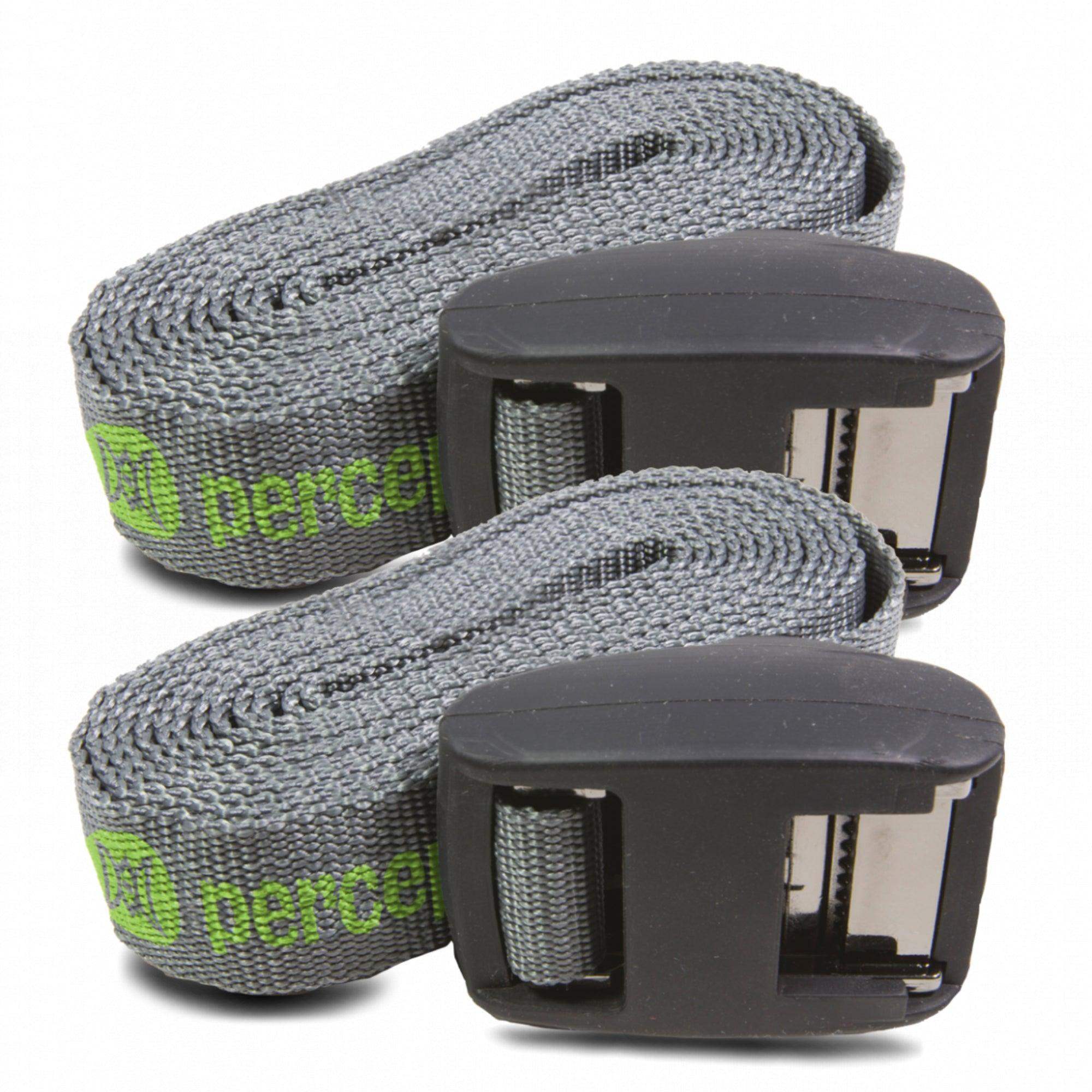 Perception Deluxe Tie Down Kayak Straps SUP Straps 9ft & 12& (2-Pack)